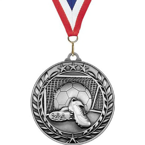 Soccer / Silver / 1.75 in