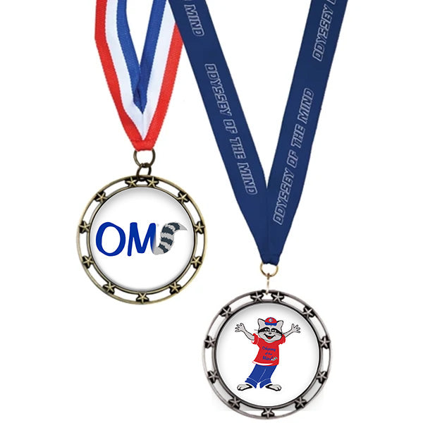 Odyssey of the Mind Star Medallions