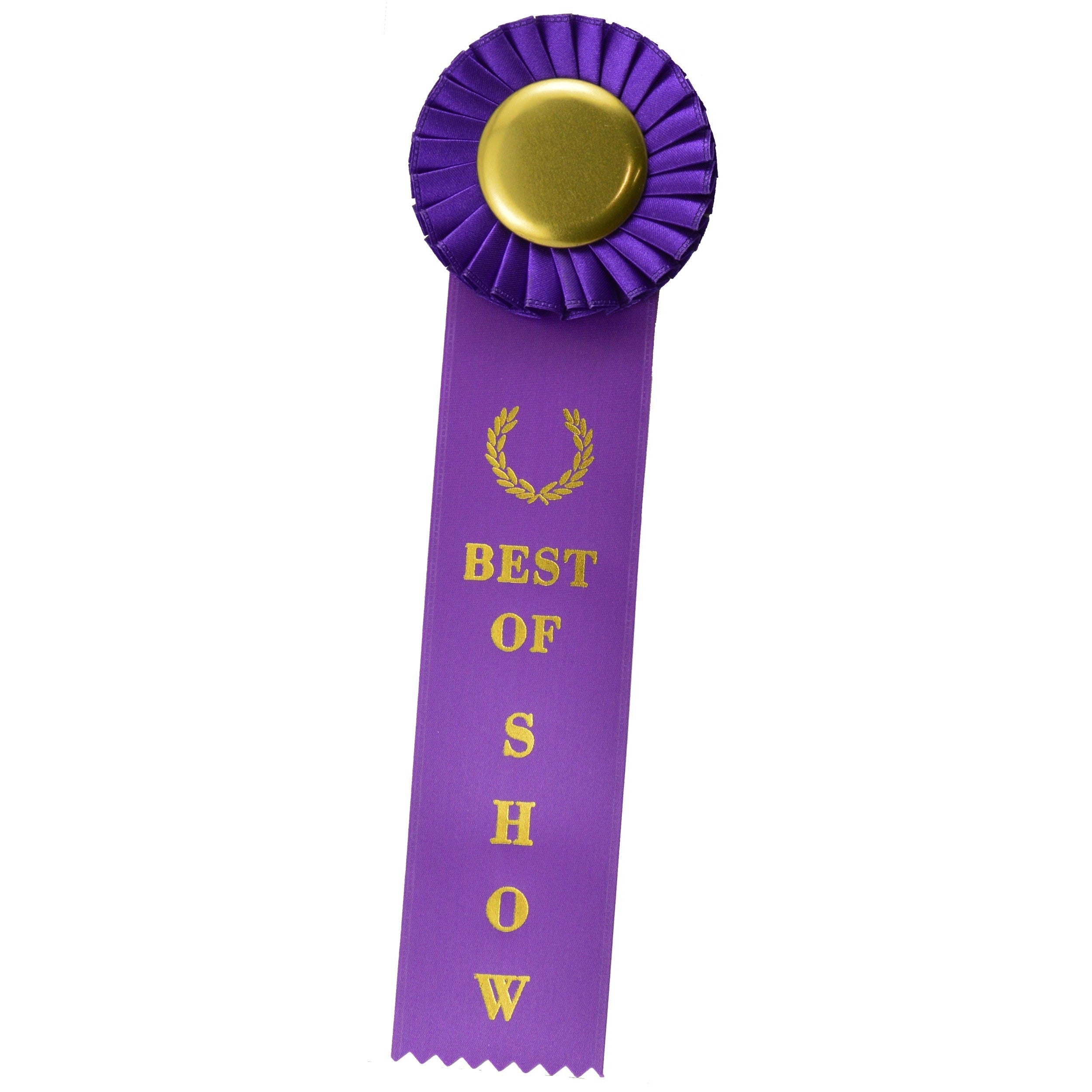 Single Ribbon Rossettes