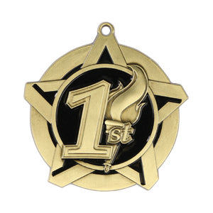 Gold Superstar Medals