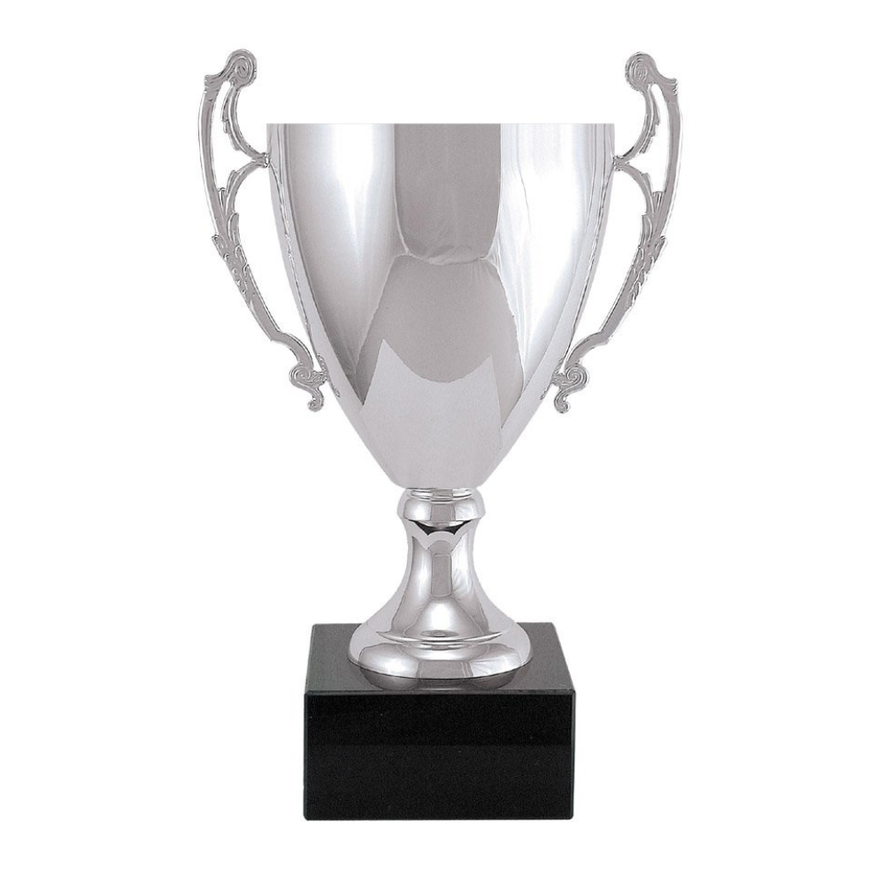 Metal Italian Cup on Genuine Black Marble Base