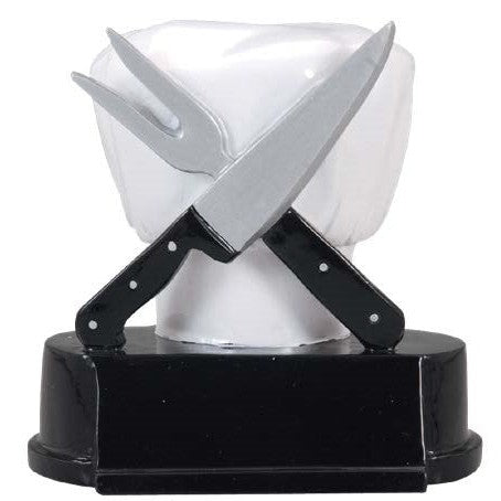 Chef Hat with Crossed Knives Award