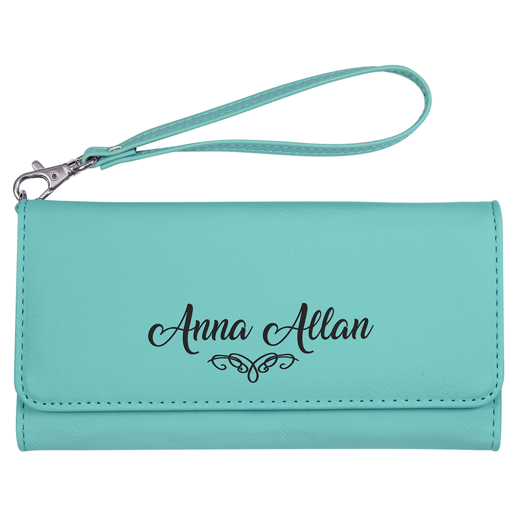 7.5 x 4" Wallet W/Strap