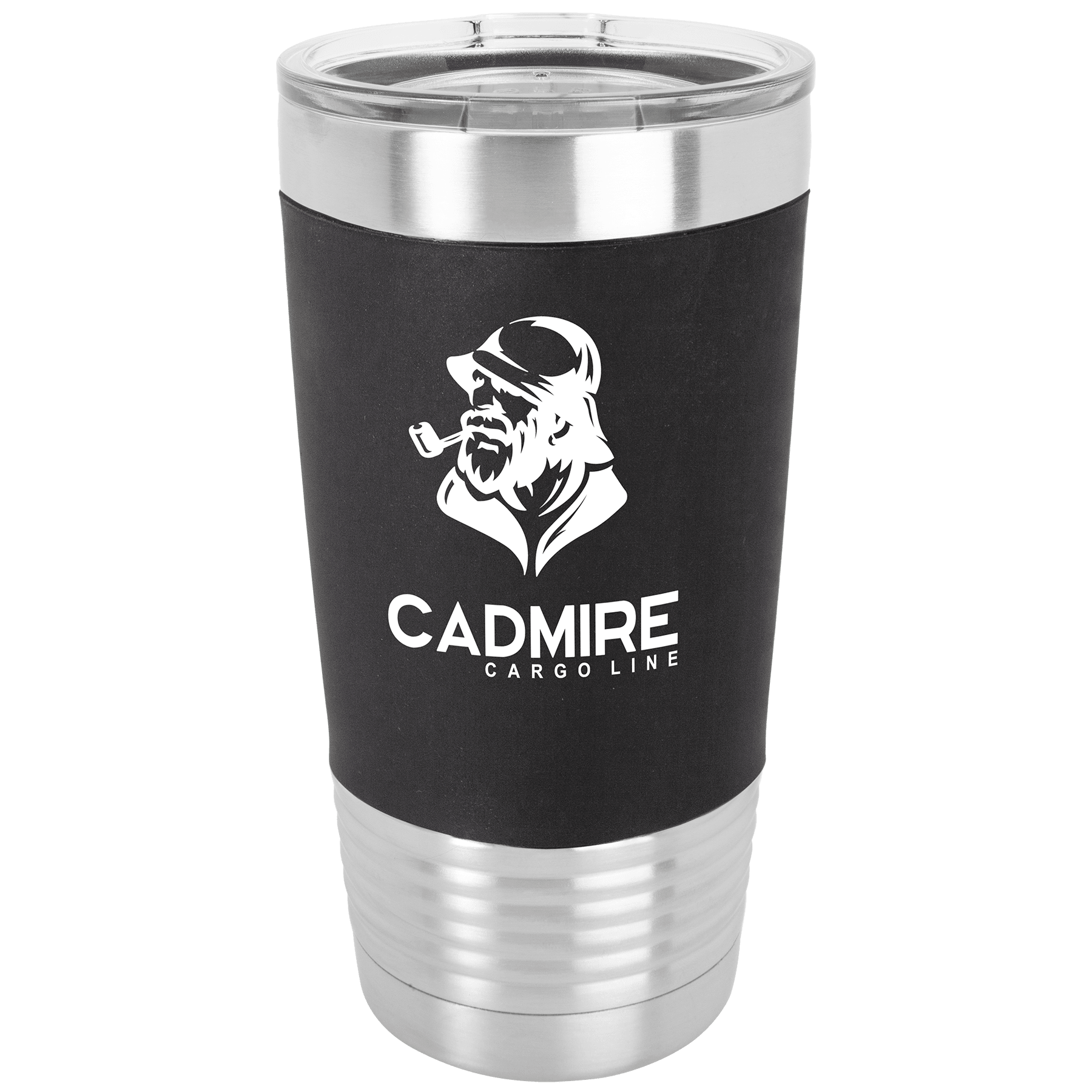 20 oz Vacuum Insulated Tumbler with Silicone Grip and "Free Engraving"