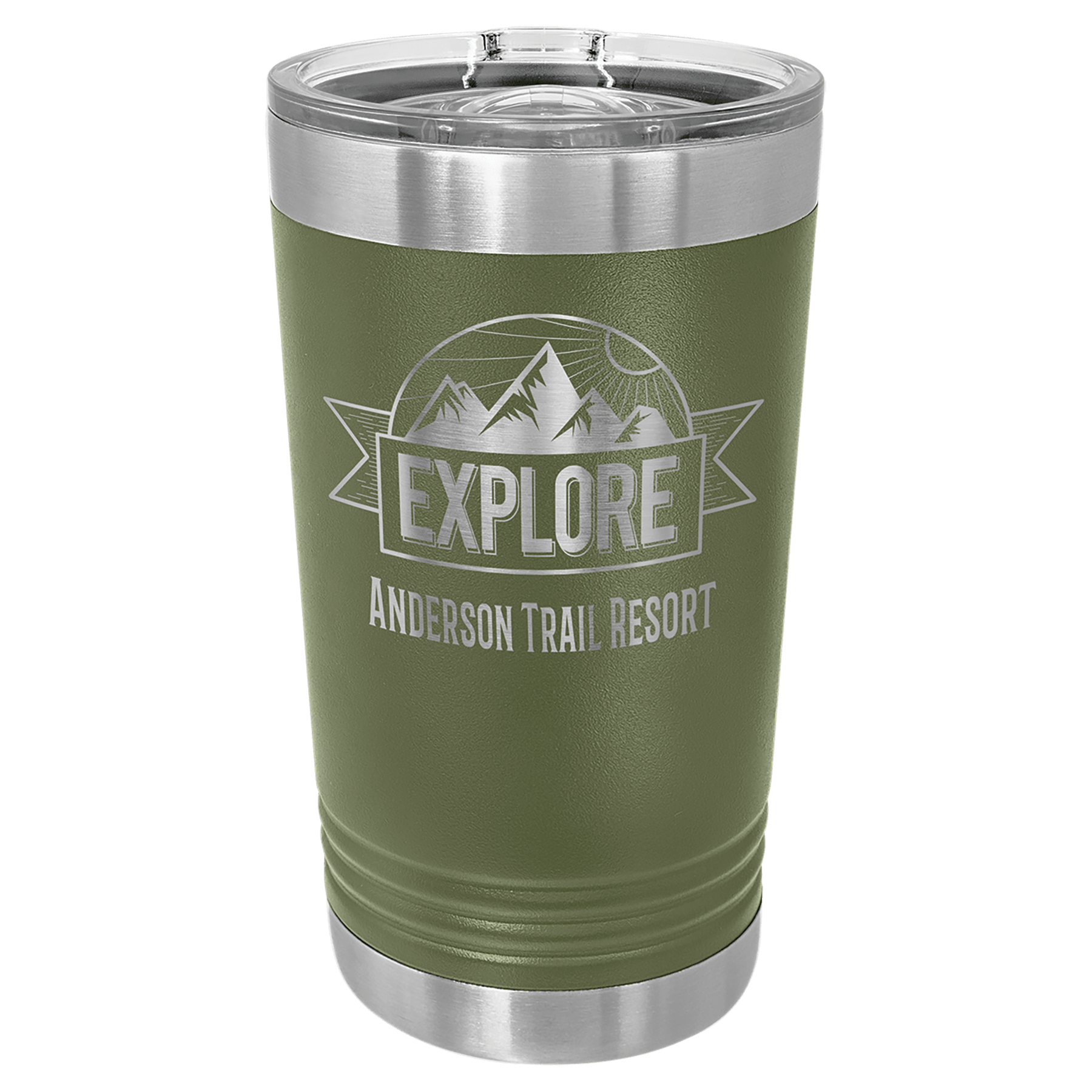 16 Oz. Polar Camel Pint with Slider Lid