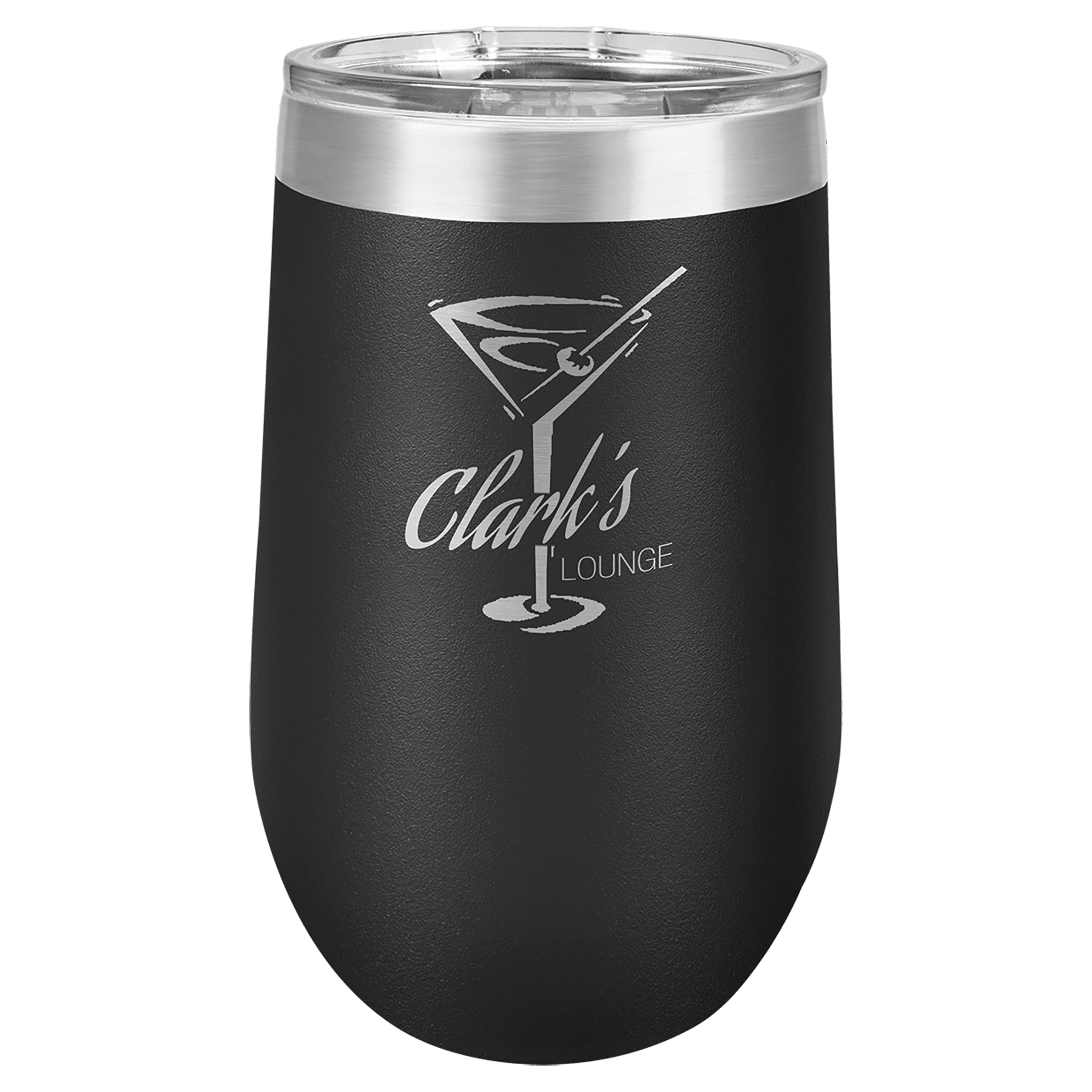16 oz Vacuum Insulated Stemless Wine Tumbler with "Free Engraving"