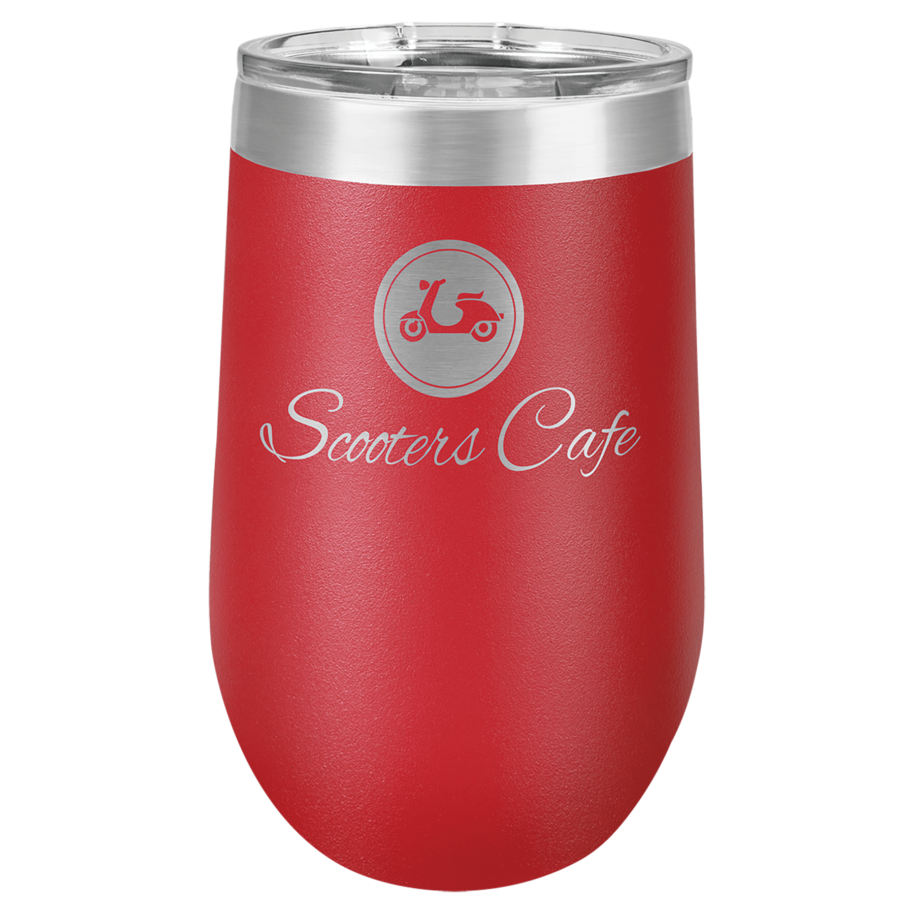 16 oz Vacuum Insulated Stemless Wine Tumbler with "Free Engraving"