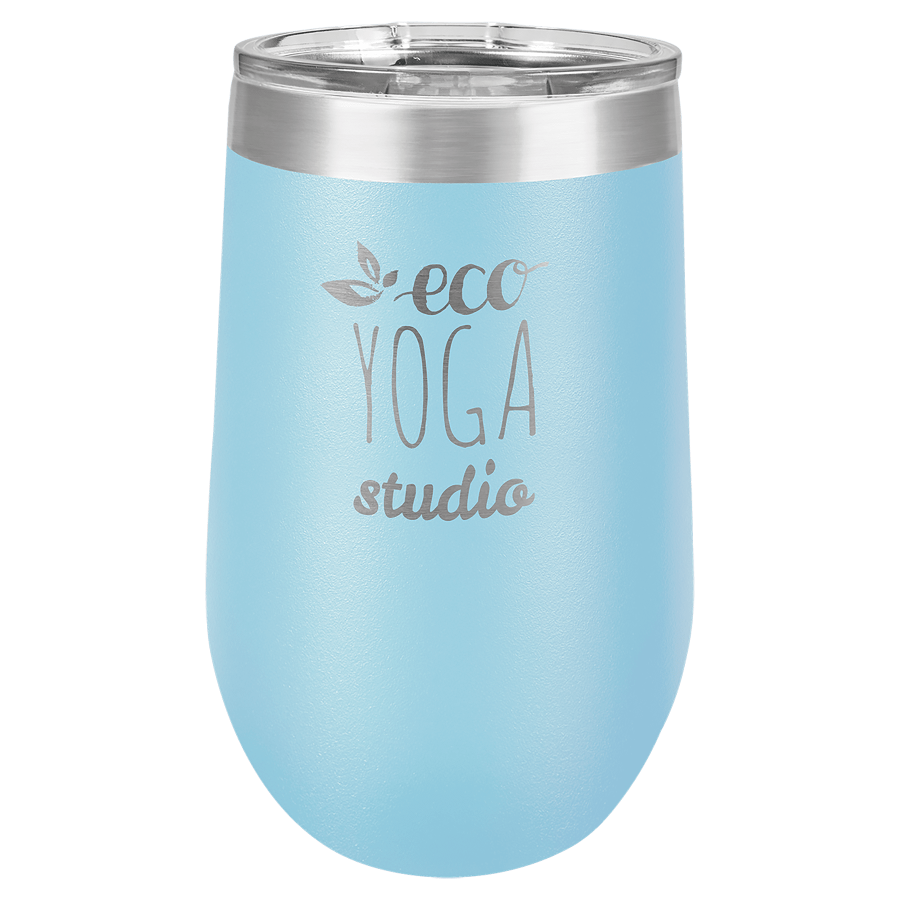 16 oz Vacuum Insulated Stemless Wine Tumbler with "Free Engraving"