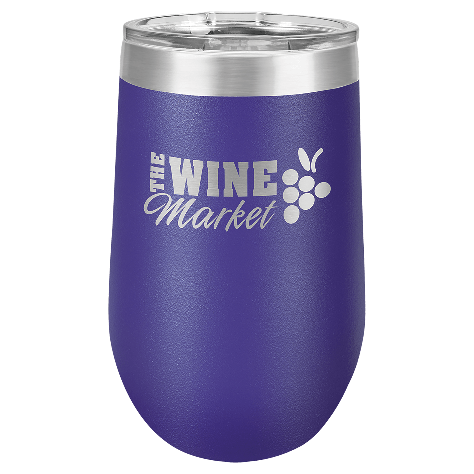 16 oz Vacuum Insulated Stemless Wine Tumbler with "Free Engraving"