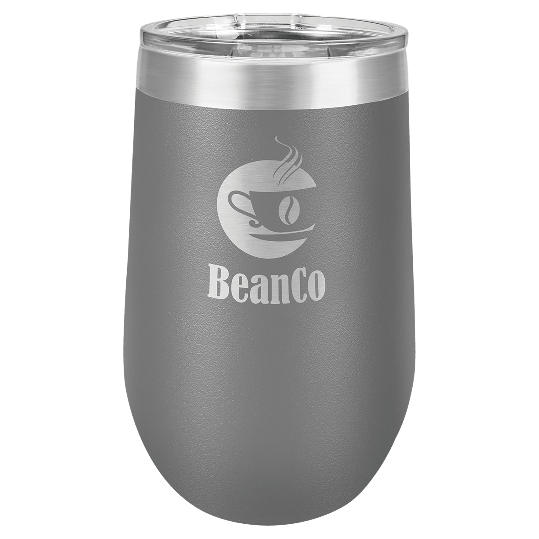 16 oz Vacuum Insulated Stemless Wine Tumbler with "Free Engraving"