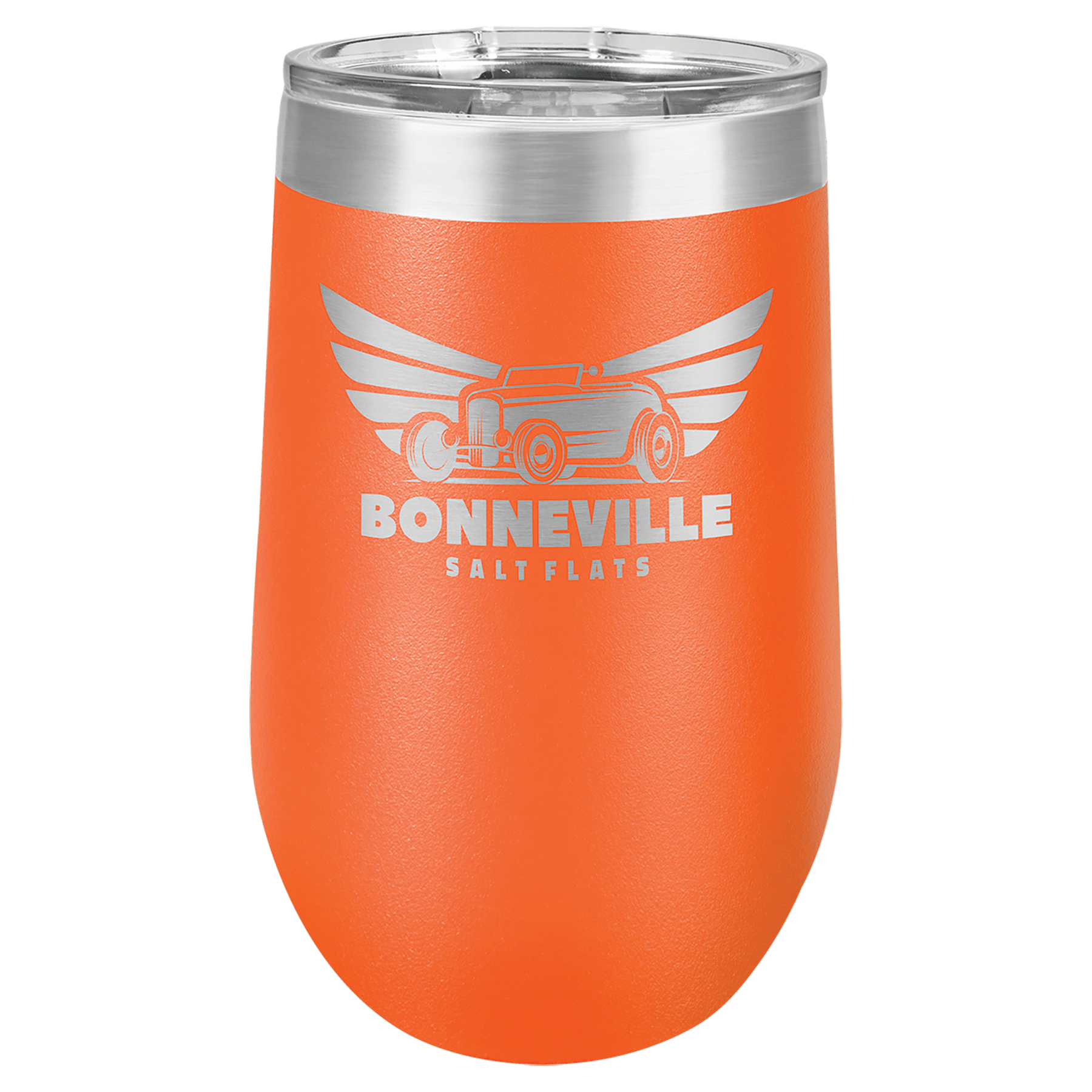 16 oz Vacuum Insulated Stemless Wine Tumbler with "Free Engraving"