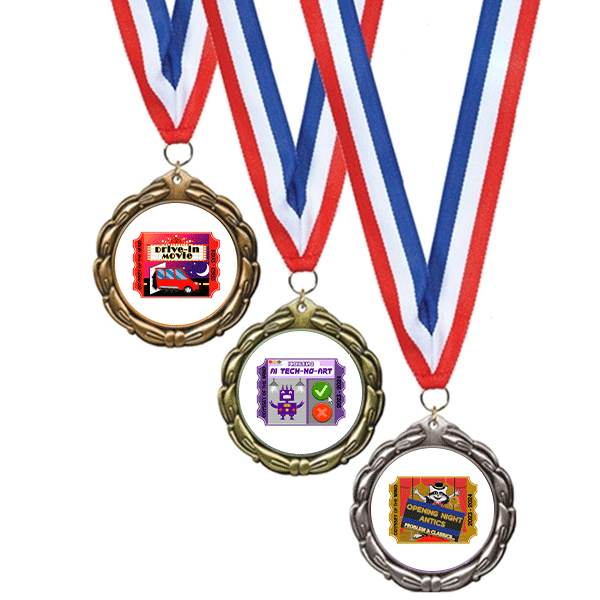 Odyssey of the Mind Wreath Medal