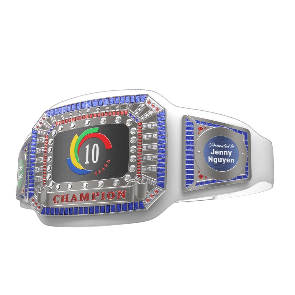 Championship Belt Large White