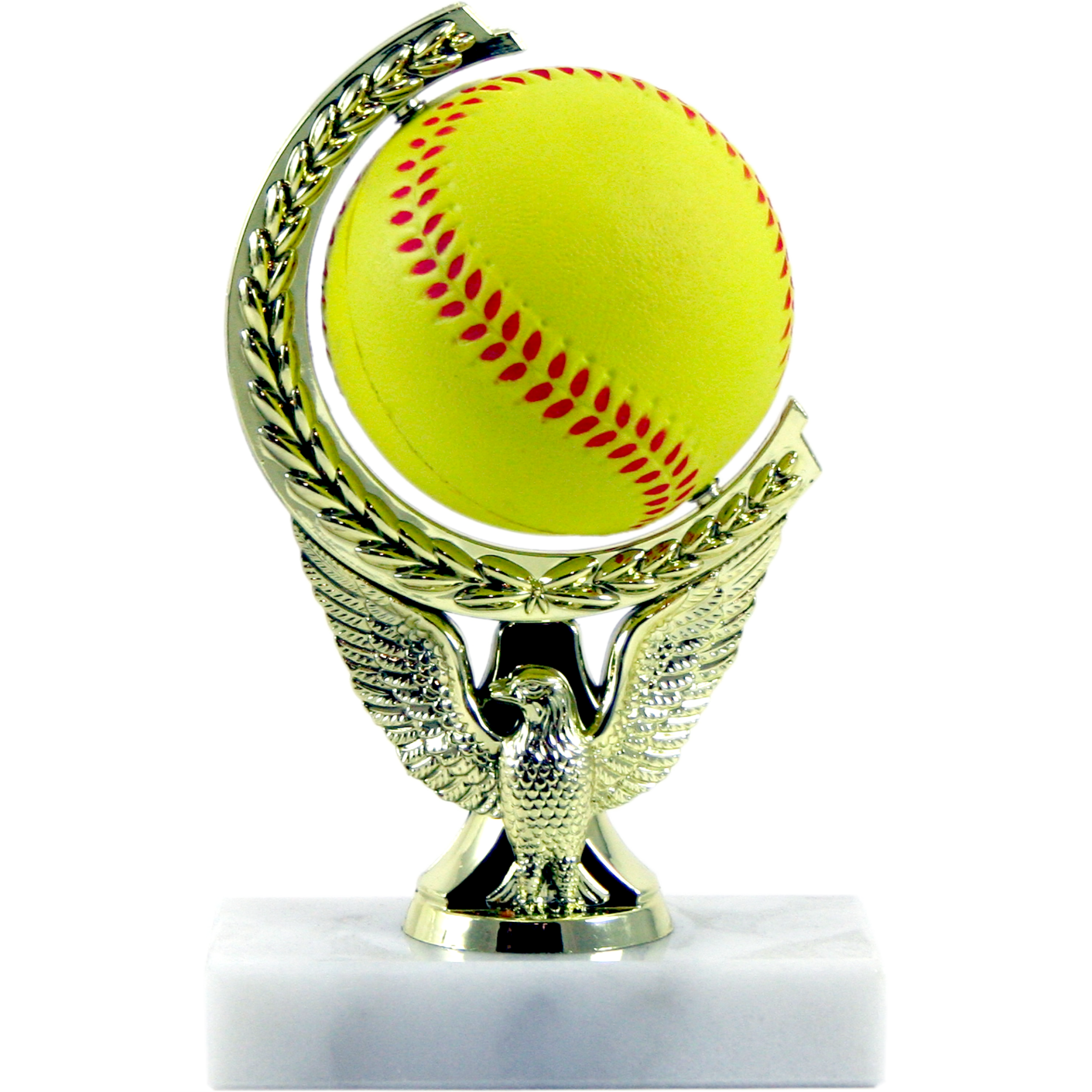 Spinning Squeeze Sports Ball Trophy