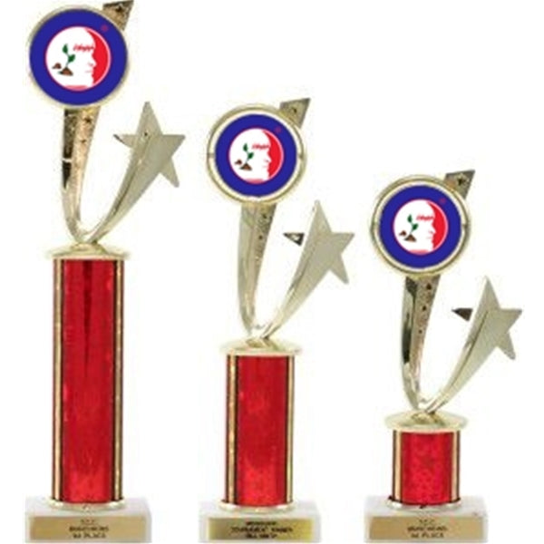 Odyssey-of-the-Mind-Shooting-Star-Spinner-Round-Column-Trophy