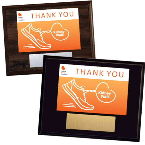 NKF2001 10 X 8 THANK YOU Plaque