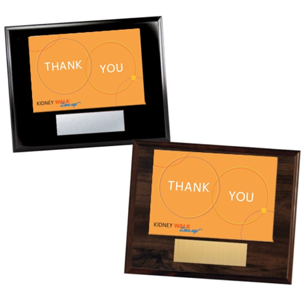 NKF2101 10 X 8 THANK YOU Plaque