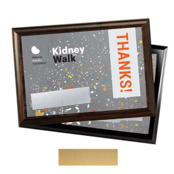 NKF1804 7 X 5 THANK YOU Plaque