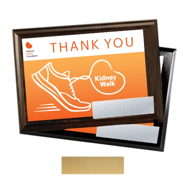 NKF2003 7 X 5 THANK YOU Plaque