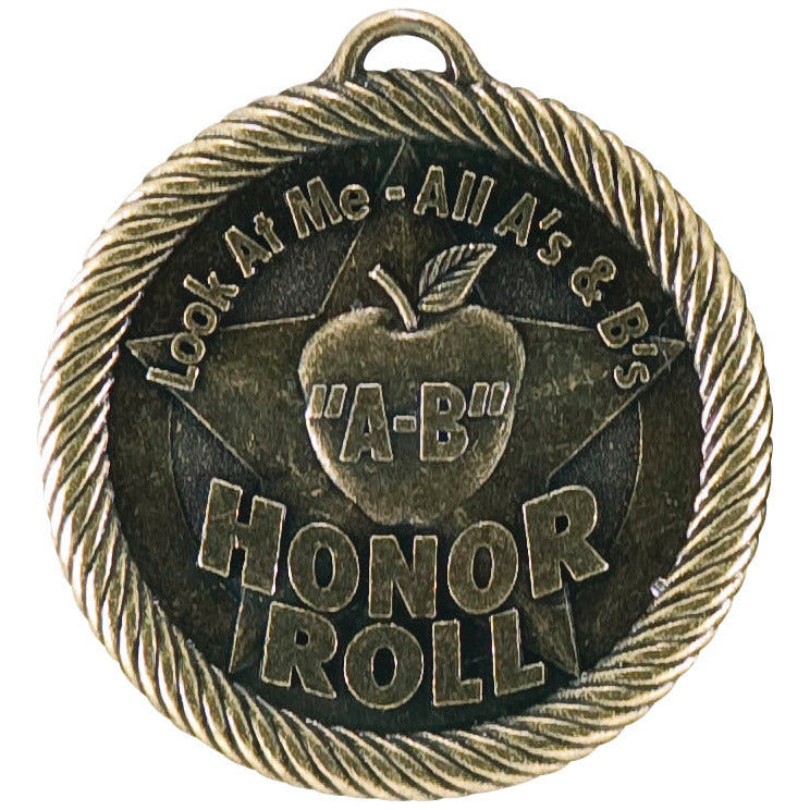 Scholastic Medal: A/B Honor Roll Apple